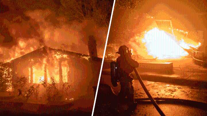 Palisades Fire is a holdover fire that started as a smaller brush blaze, officials say