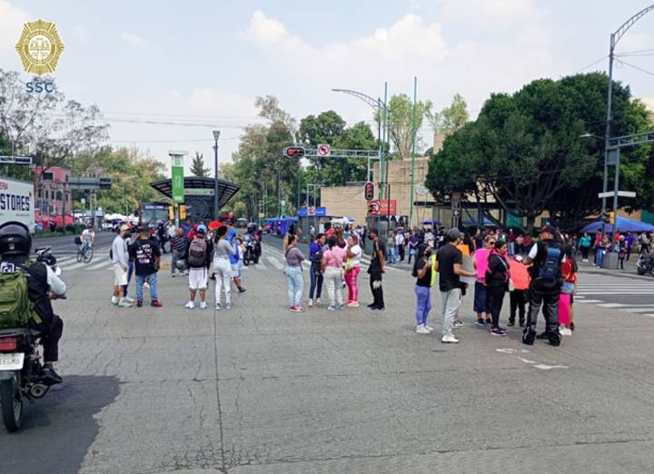 Familiares de joven atropellado bloquearon por horas Eje 3 Sur y avenida Cuauhtémoc