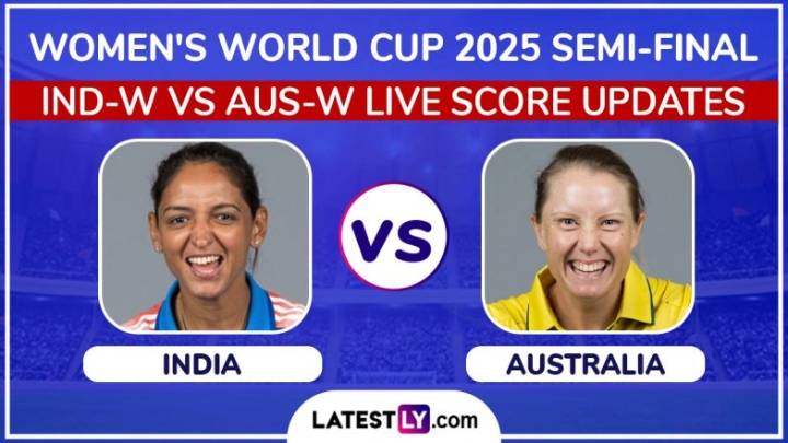 Cricket AUS-W 17/0 in 3 Overs | India vs Australia Live Score Updates of ICC Women’s World Cup 2025 Semi-Final: Harmanpreet Kaur Drops Alyssa Healy’s Catch