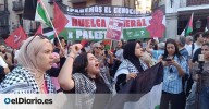 Miles de personas en Madrid protestan contra Israel: “Todos los ojos del mundo van en la Flotilla”