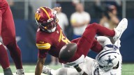 Cowboys win big, 44-22, as Commanders lose Jayden Daniels