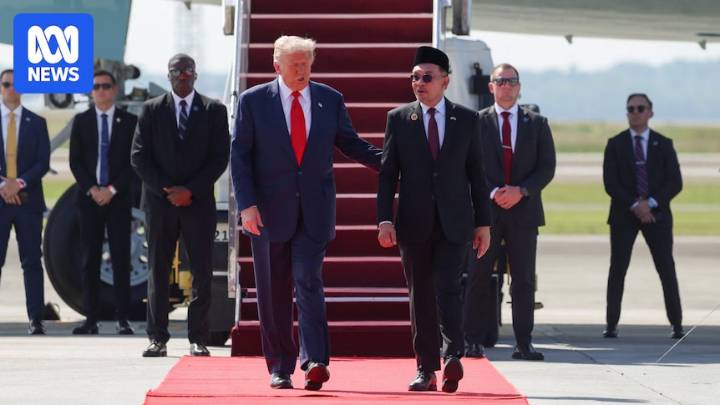 Donald Trump arrives in Kuala Lumpur ahead of 47th ASEAN Summit