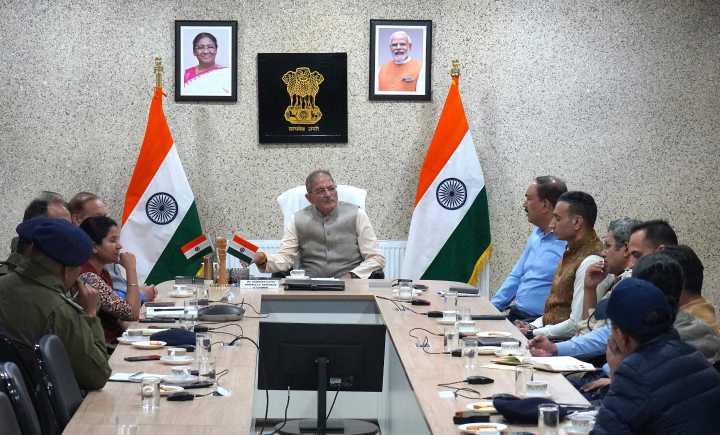 Ladakh LG Chairs Security Review Meeting, Says Restrictions To Be Lifted In A Phased Manner