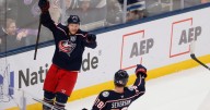 Marchenko’s third-period goal lifts Blue Jackets to first home win