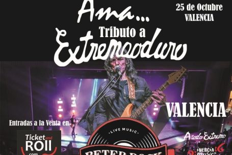 AMA Tributo a Extremoduro anima Valencia con un concierto este sábado