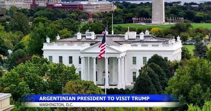 Trump welcomes Argentina's Javier Milei as US extends $20 billion lifeline