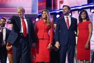 ‘New Arms?’: Trump and Melania’s Date Night with the VP Goes Viral for All the Wrong Reasons as Fans Zoom In on Their Poses and Bizarre Outfits