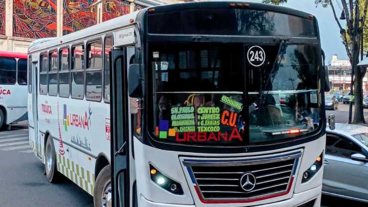Estas personas viajarán GRATIS en el transporte público en el Valle de Toluca