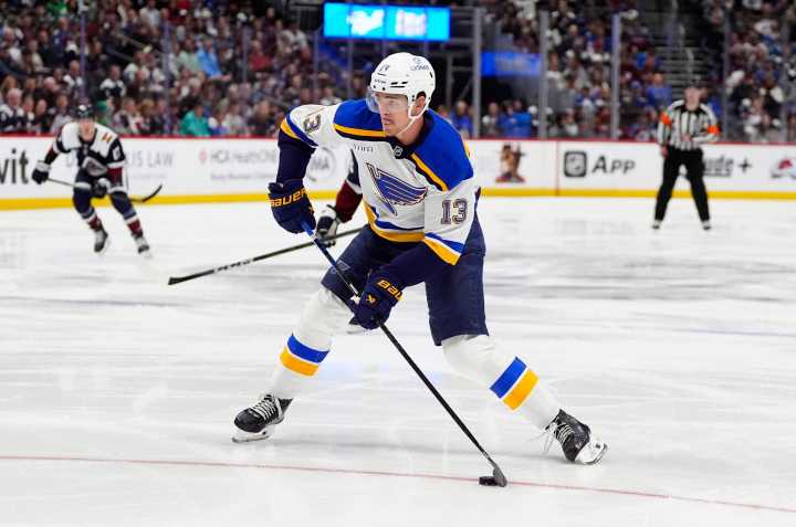 St. Louis Blues’ Forward Questionable For Saturday’s Game