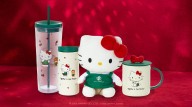 Starbucks collabs with Hello Kitty on 2025 holiday merch