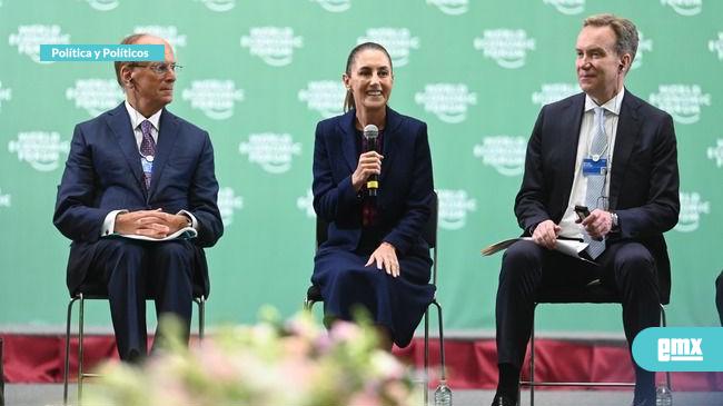 Claudia Sheinbaum Pardo...presentó ante líderes empresariales el Plan México