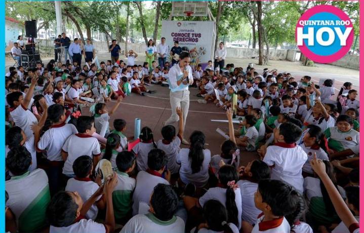 “Conoce tus Derechos” llega a primaria Ek Balam en Cancún