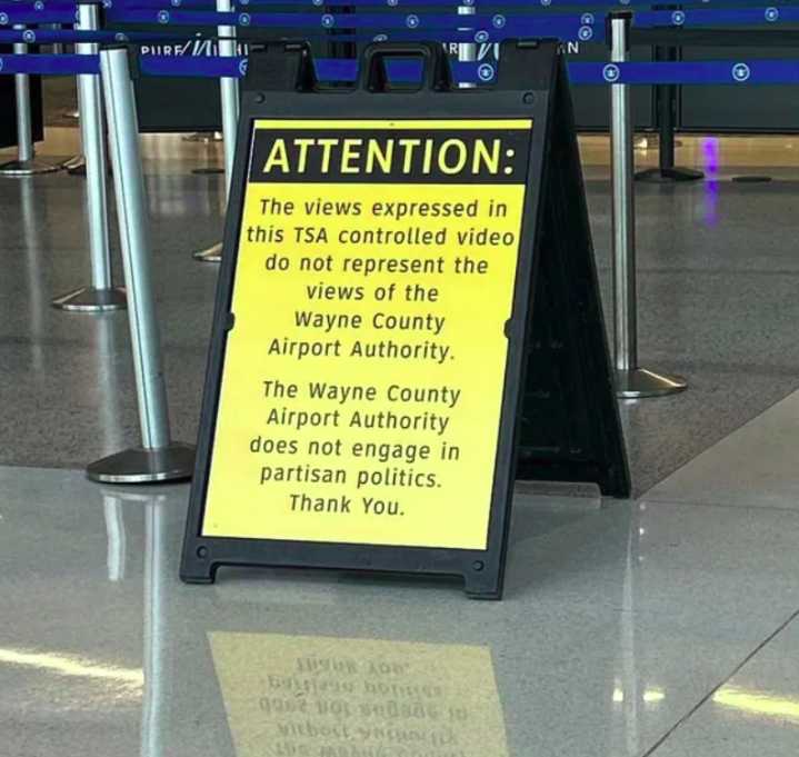 Metro Airport authority asks TSA to stop Noem video on shutdown impact