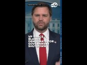 Vice President Vance talks government shutdown after another vote fails in Senate
