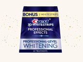 Crest’s Whitestrips are just $30, and yes, they’re worth the pick up