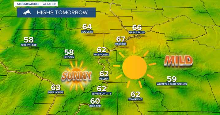 Picture perfect fall weather on Wednesday!