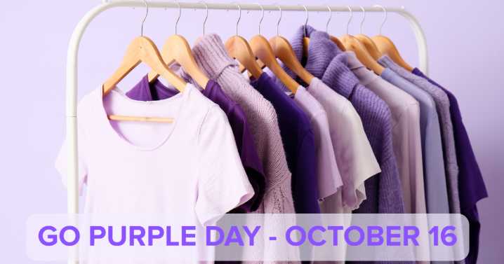 Texans encouraged to wear purple Thursday for Domestic Violence Awareness Month