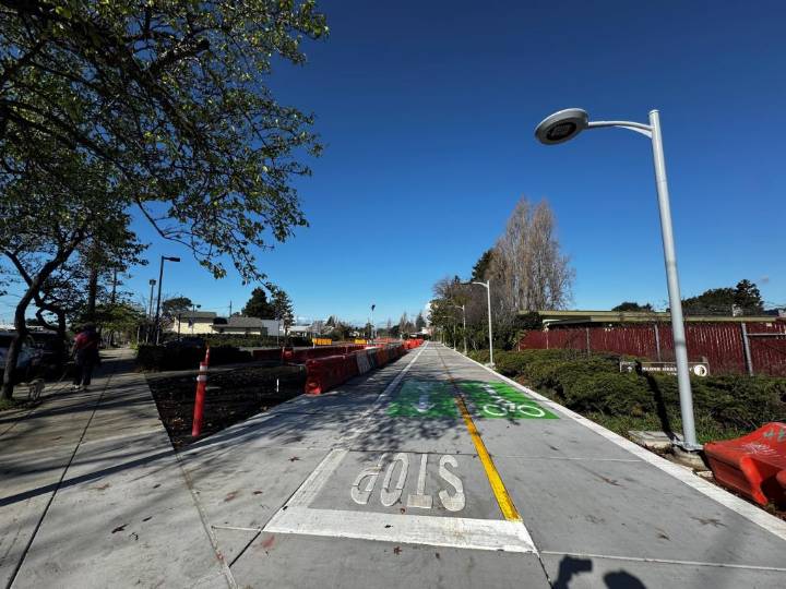 Bike, pedestrian improvements celebrated at North Berkeley BART Station