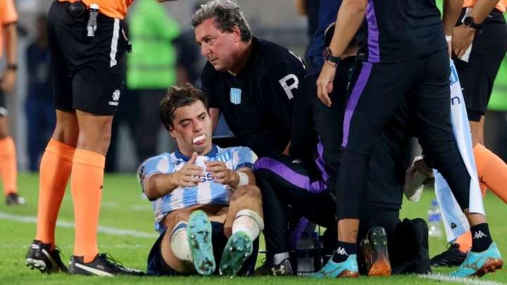 Santiago Sosa fue operado y se pierde la revancha de Racing ante Flamengo