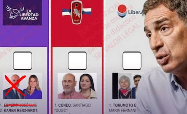 La Libertad Avanza pedirá la reimpresión de las boletas y aguarda la definición de la Justicia Electoral