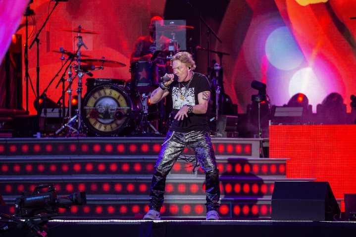 Axl Rose storms off stage after microphone-throwing incident in Argentina