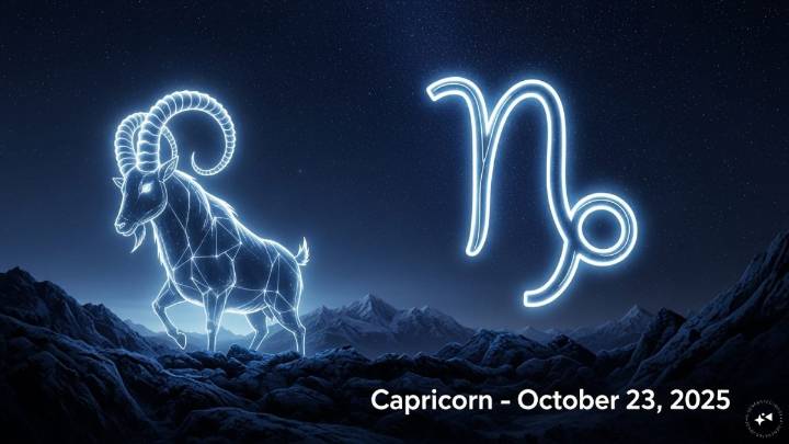 Capricorn Horoscope Today, October 23, 2025