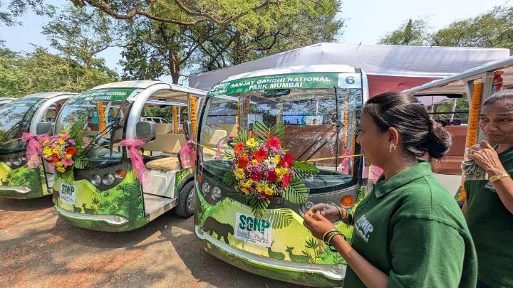 SGNP introduces electric buggies operated by tribal women