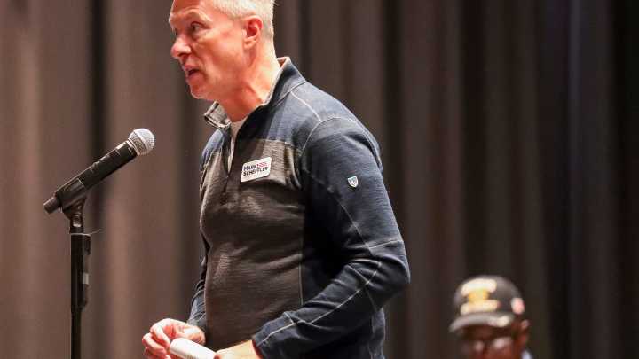 Mark Scheffler's independent campaign for Congress is making some Democrats nervous