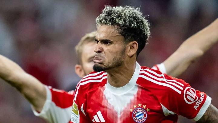 Vea la asistencia de Luis Díaz, en el Bayern Múnich vs. Colonia; la puso como con la mano