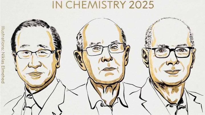 Trio wins Chemistry Nobel for metal