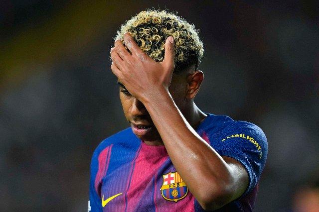 Lesión deja fuera a Lamine Yamal y preocupa al Barcelona en LaLiga y Champions