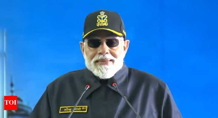 'INS Vikrant sent waves of fear across Pakistan': PM Modi celebrates Diwali with Navy