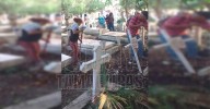 Intensifica Servicios P?blicos de El Mante la limpieza en cementerios