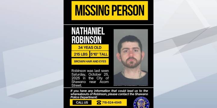 Shawano Police searching for missing man