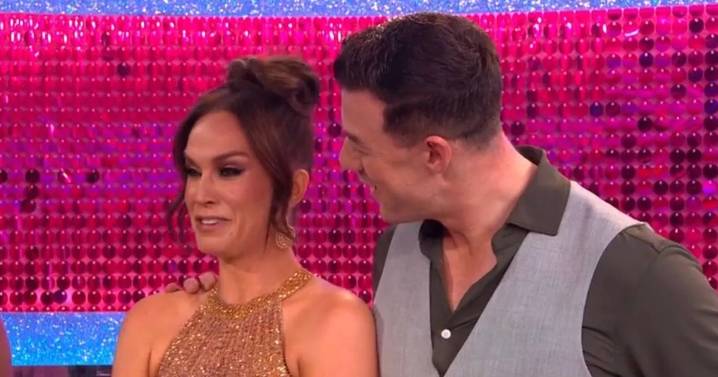 BBC Strictly's Vicky Pattison holds back tears in moving moment on It Takes Two