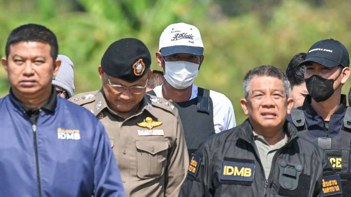 A Thai court sentences gunman who killed a Cambodian politician to life in prison