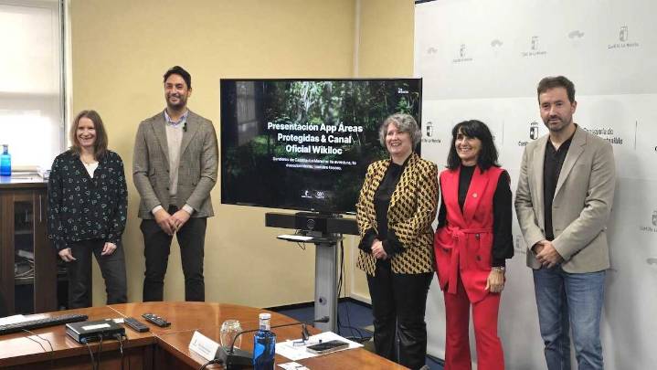 CLM estrena la primera aplicación de áreas naturales protegidas, con 200 rutas