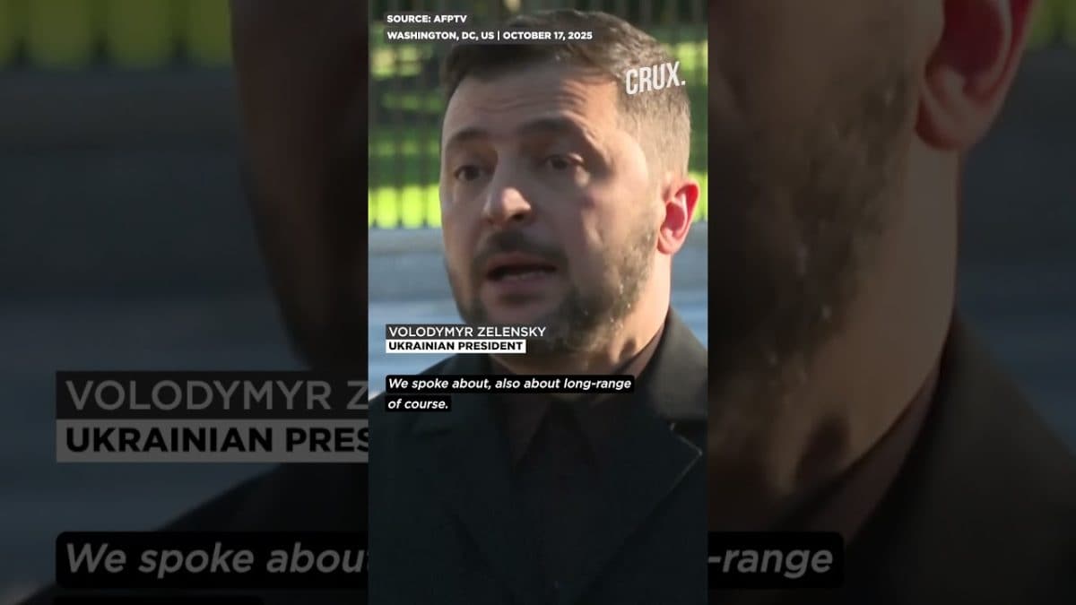 Zelensky’s Tomahawk Dream Shattered? Trump Tells Ukraine Prez To 'Make A Deal' With Putin