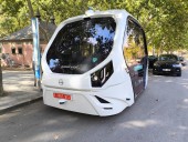 Nos subimos al único autobús sin conductor que funciona en España