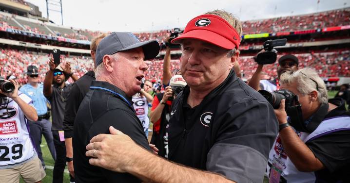 Mark Stoops: ‘No quit in me’ after Georgia hammers Kentucky, 35