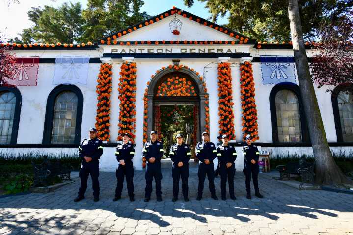 Listo operativo de seguridad en EdoMéx para Día de Muertos