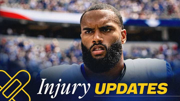 Injury Updates: Sean McVay says Omar Speights likely 'doubtful' for Week 6 at Ravens after sustaining high ankle sprain vs. 49ers; Colby Parkinson in concussion protocol but expected to be available