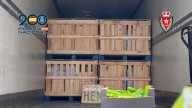 Interceptado en Granada un camión con 8.000 kilos de hachís ocultos entre cajas de pimientos
