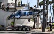 Helicopter wreckage removed from Huntington Beach crash site
