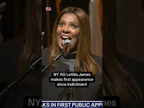 Letitia James speaks after indictment