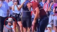 Ryder Cup cop slammed for 'fireable offence' as fans left shocked by what he did after Team Europe putt