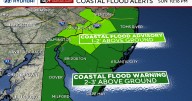 Strong wind, rain, coastal flooding continue Monday at Jersey Shore before a quieter week
