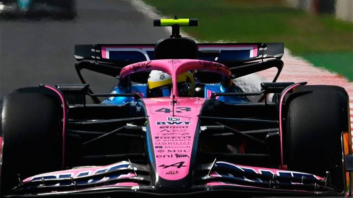 Franco Colapinto terminó por delante de Gasly en la segunda práctica del GP de…