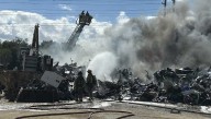 Fire at metal recycling plant shuts down SR