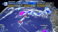 Tropical weather update 2025: Lorenzo forms in the central Atlantic